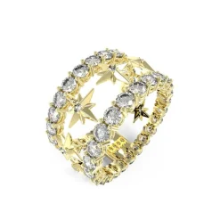 Guess Bijoux Bague femme JUBR03320JWYG52 - Acier Doré | Femme Bague