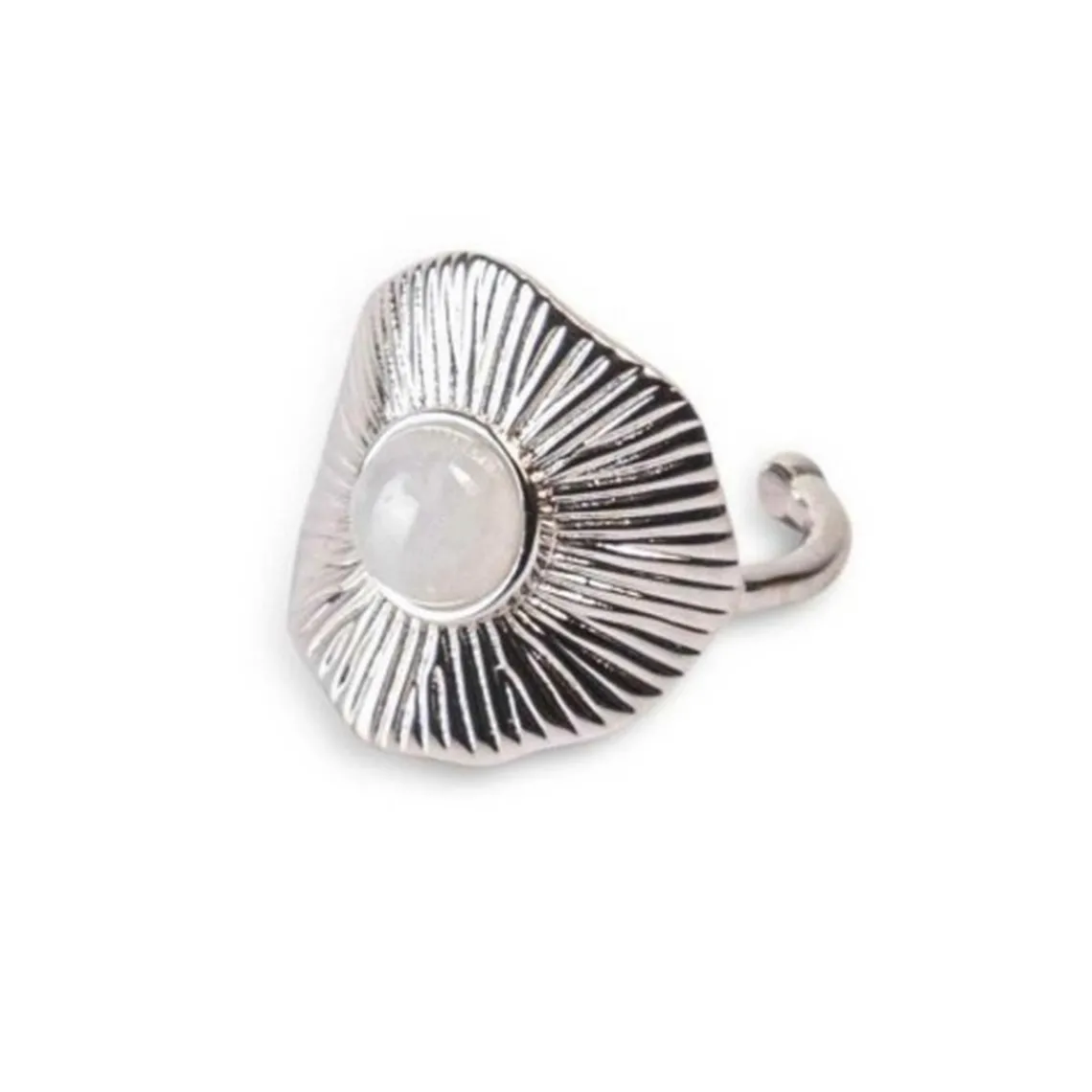 Kosma Paris Bague femme Flora - Argenté Blanc | Femme Bague