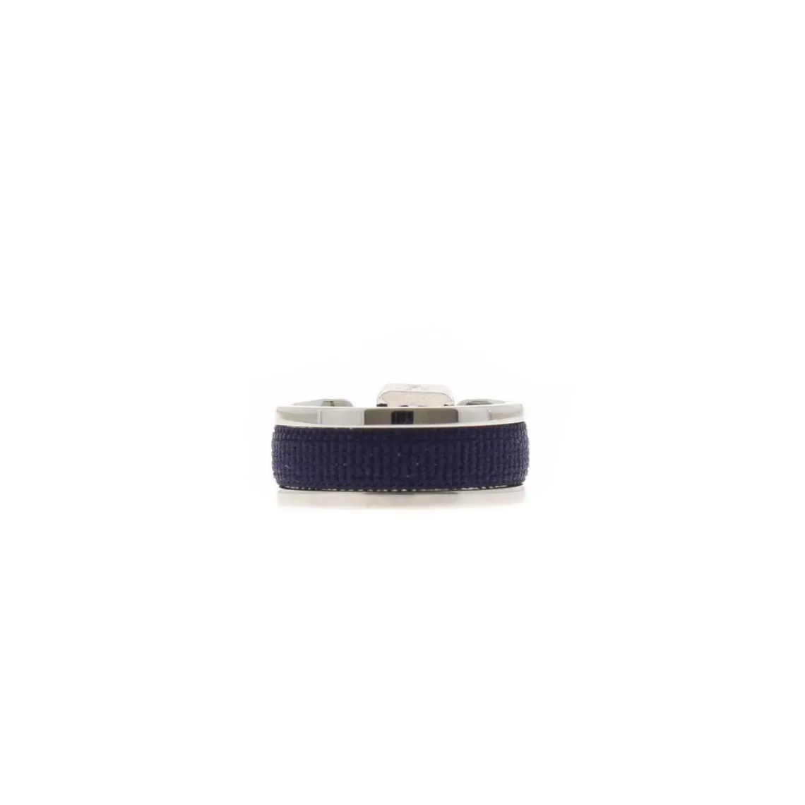 Les Interchangeables Bague femme - A48420 Bague Ruban 4mm | Femme Bague
