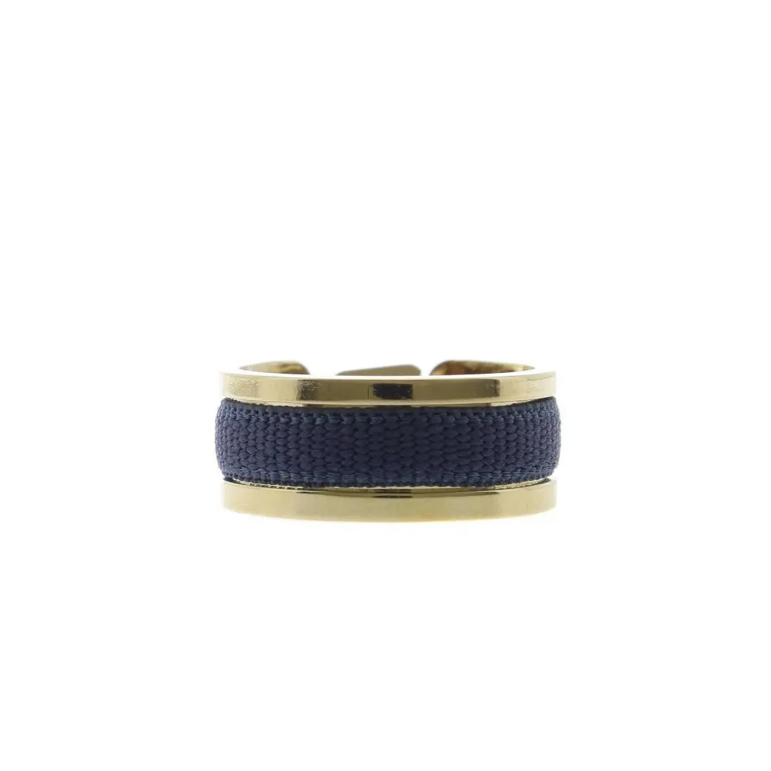 Les Interchangeables Bague femme - A48327 Bague Ruban 4mm | Femme Bague