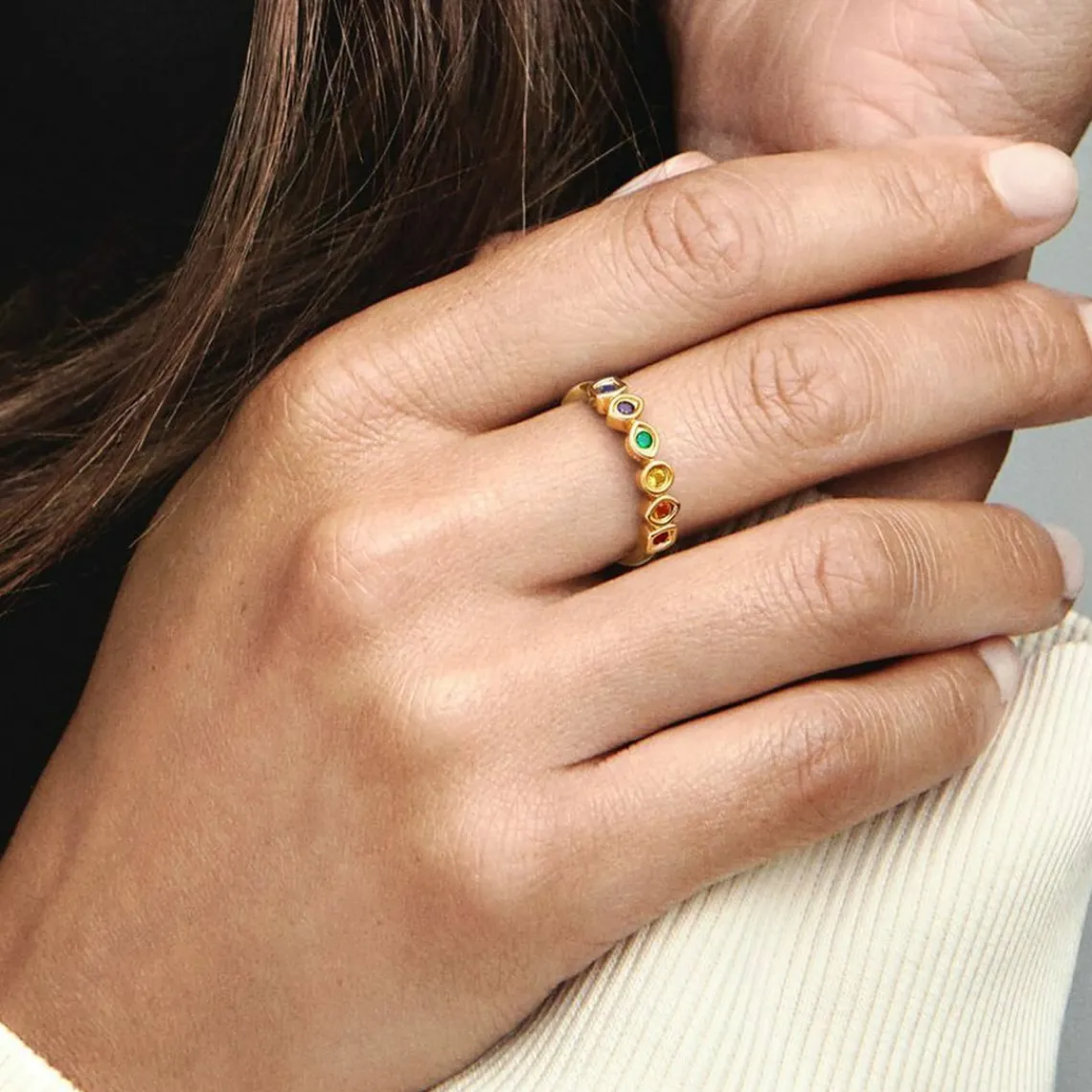 Pandora Bague Femme Marvel x Gemmes de l'Infini | Femme Bague