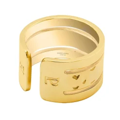 Pierre Lannier Bijoux Bague femme Echo - BJ10A720 Acier Doré | Femme Bague
