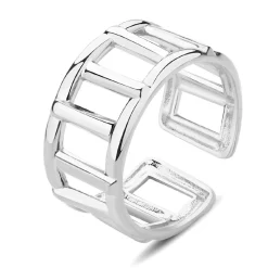 Pixies Bijoux Bague femme Pompei - PRA0055-2UNI Acier | Femme Bague