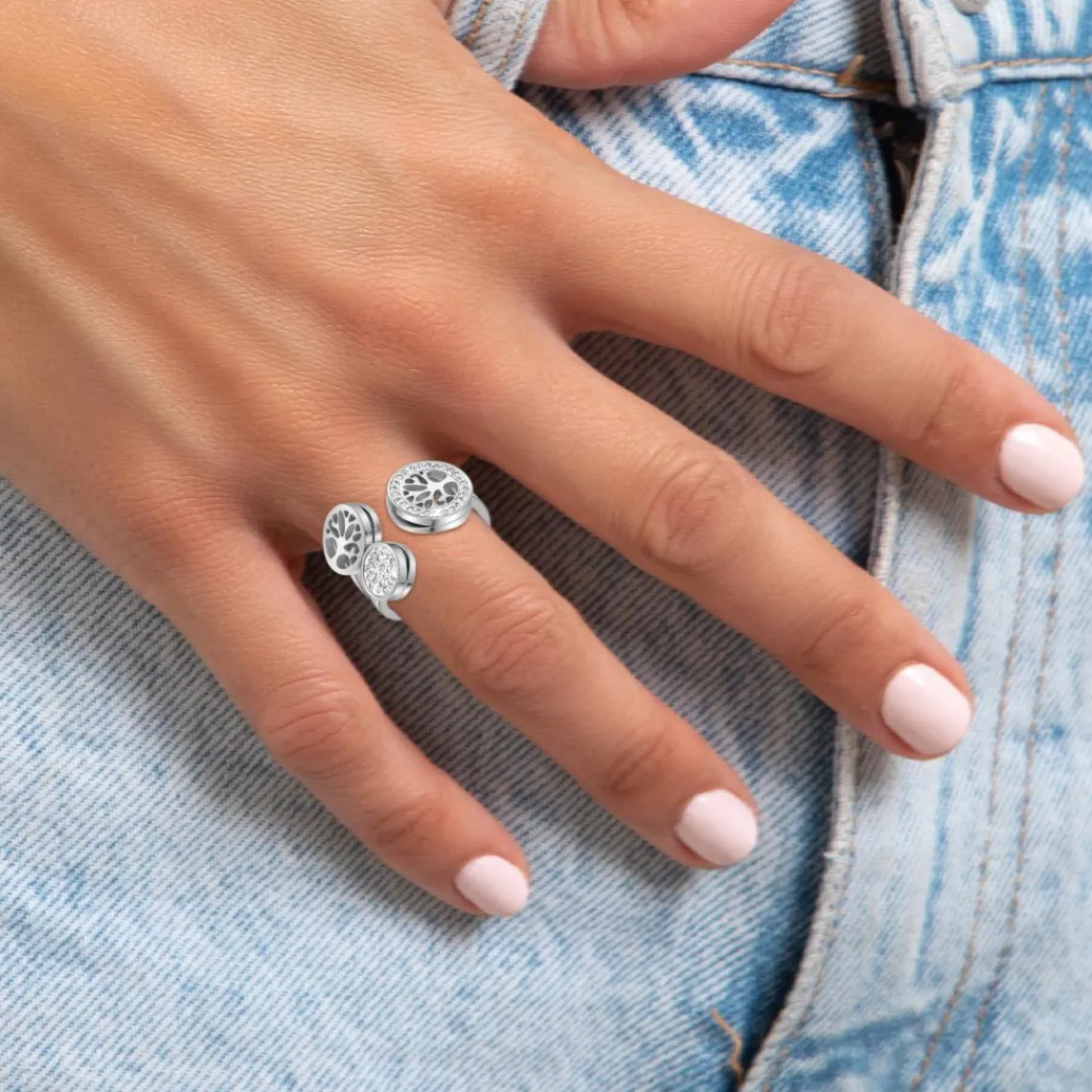 So Charm Bijoux Bague Femme So Charm - B4022-ARGENT - Bague Femme Argentée | Femme Bague