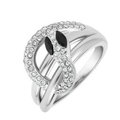 So Charm Bijoux Bague Femme So Charm - B3195 - Bague Femme Serpent | Femme Bague