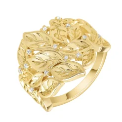 So Charm Bijoux Bague Femme So Charm - B2946 - Bague Femme Dorée | Femme Bague