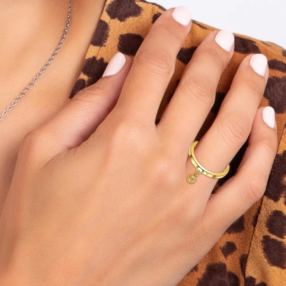 So Charm Bijoux Bague Femme So Charm - BD2285-DORE-7-54-DIAMANT - Bague Femme Dorée | Femme Bague