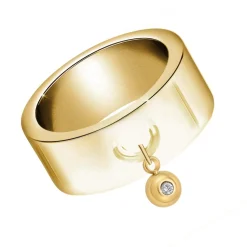 So Charm Bijoux Bague Femme So Charm - BD1839-DORE-DIAMANT - Bague Femme Dorée | Femme Bague