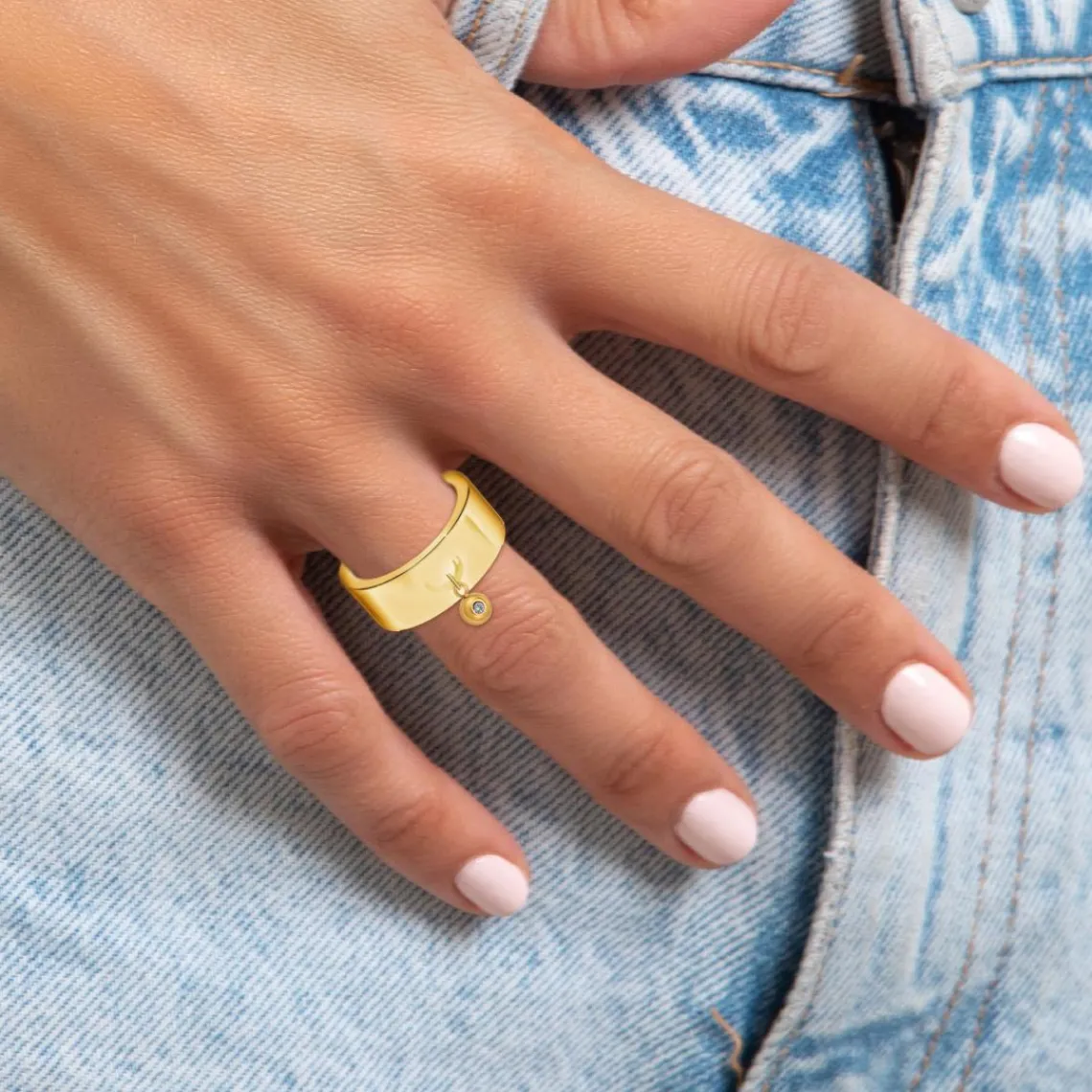 So Charm Bijoux Bague Femme So Charm - BD1839-DORE-DIAMANT - Bague Femme Dorée | Femme Bague