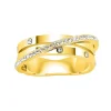 So Charm Bijoux Bague Femme So Charm - B2367-DORE-7-54 Acier Doré | Femme Bague