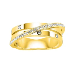 So Charm Bijoux Bague Femme So Charm - B2367-DORE-8-56 Acier Doré | Femme Bague
