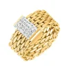 So Charm Bijoux Bague Femme So Charm - B2574-DORE - Bague Femme Dorée | Femme Bague