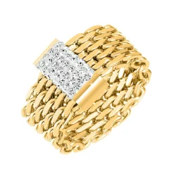 So Charm Bijoux Bague Femme So Charm - B2574-DORE - Bague Femme Dorée | Femme Bague