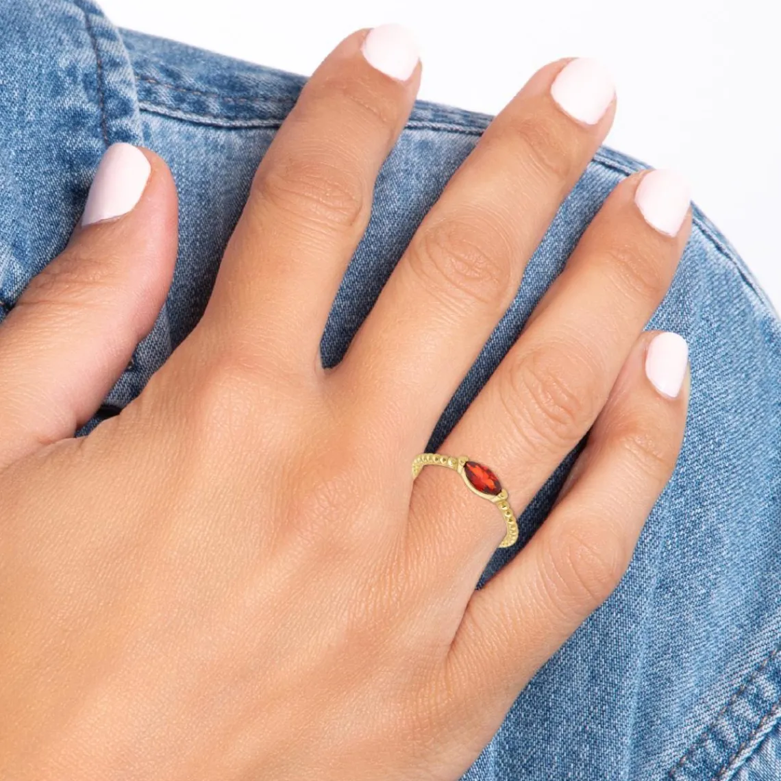 So Charm Bijoux Bague Femme So Charm - B3389-ROUGE - Bague Femme Dorée | Femme Bague