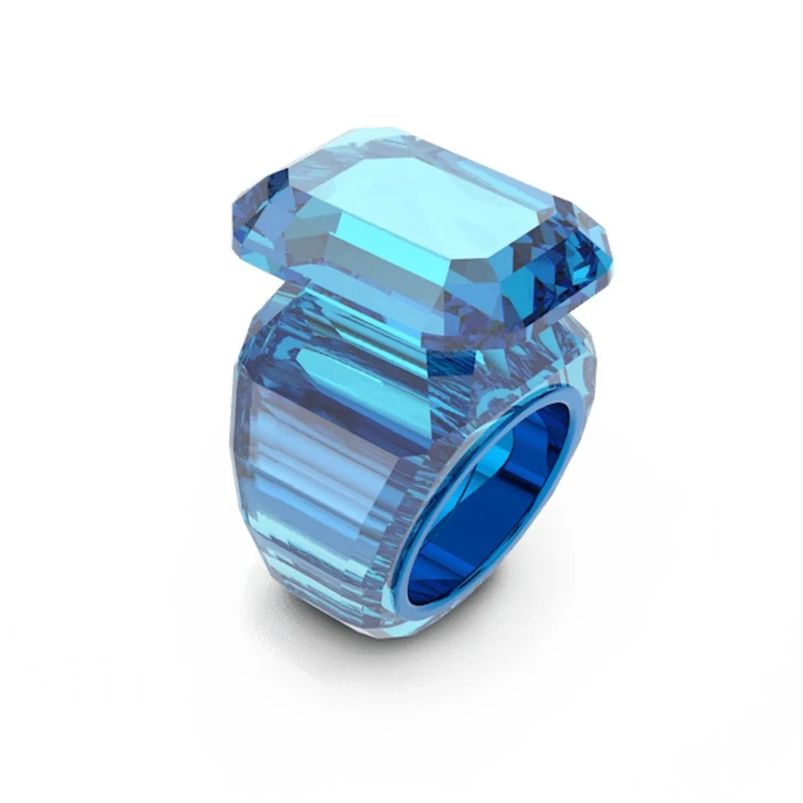 Swarovski Bijoux Bague Femme Swarovski - 5607351 Cristaux Bleu | Femme Bague