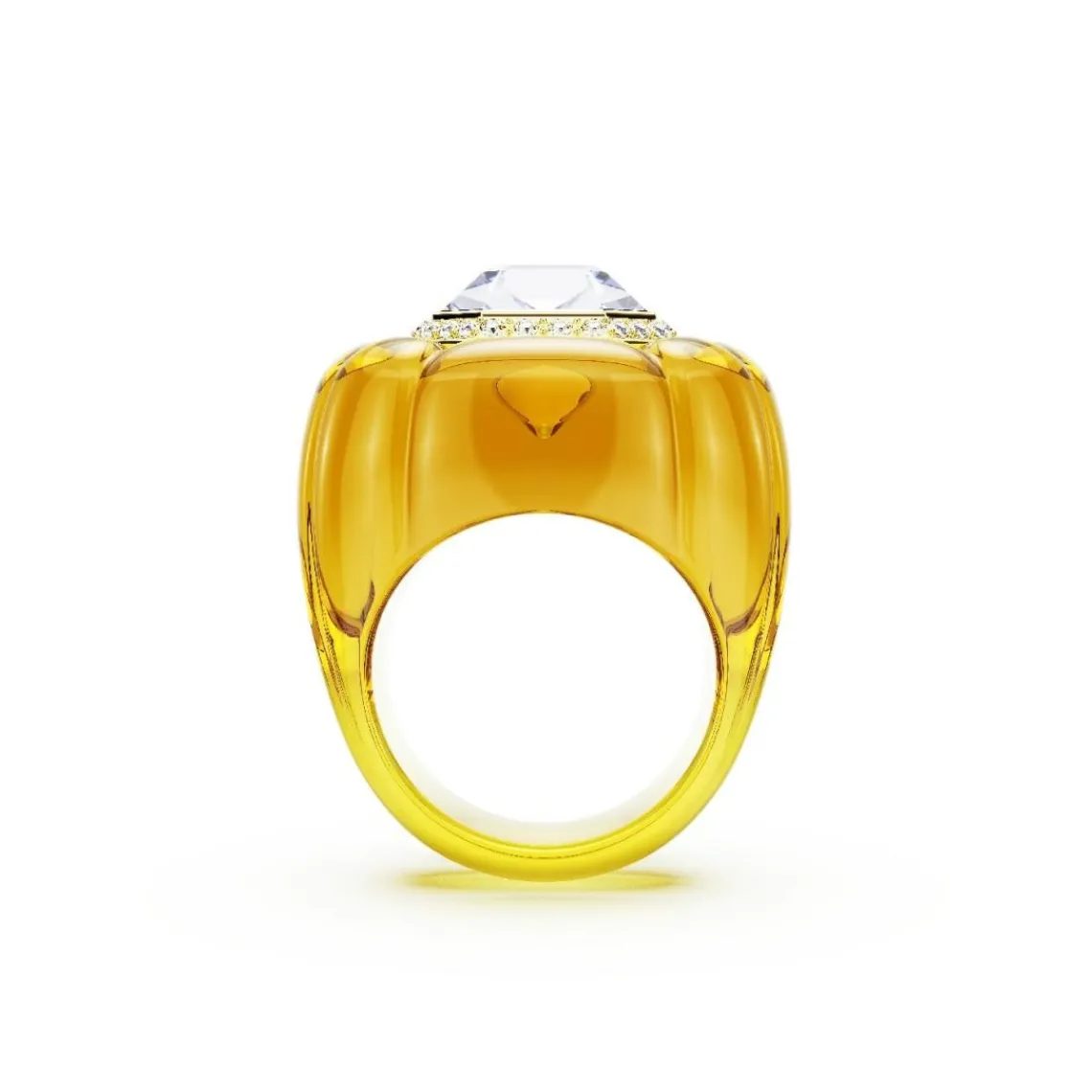 Swarovski Bijoux Bague Femme Swarovski Dulcis - 570997 Plaqué Or Jaune | Femme Bague
