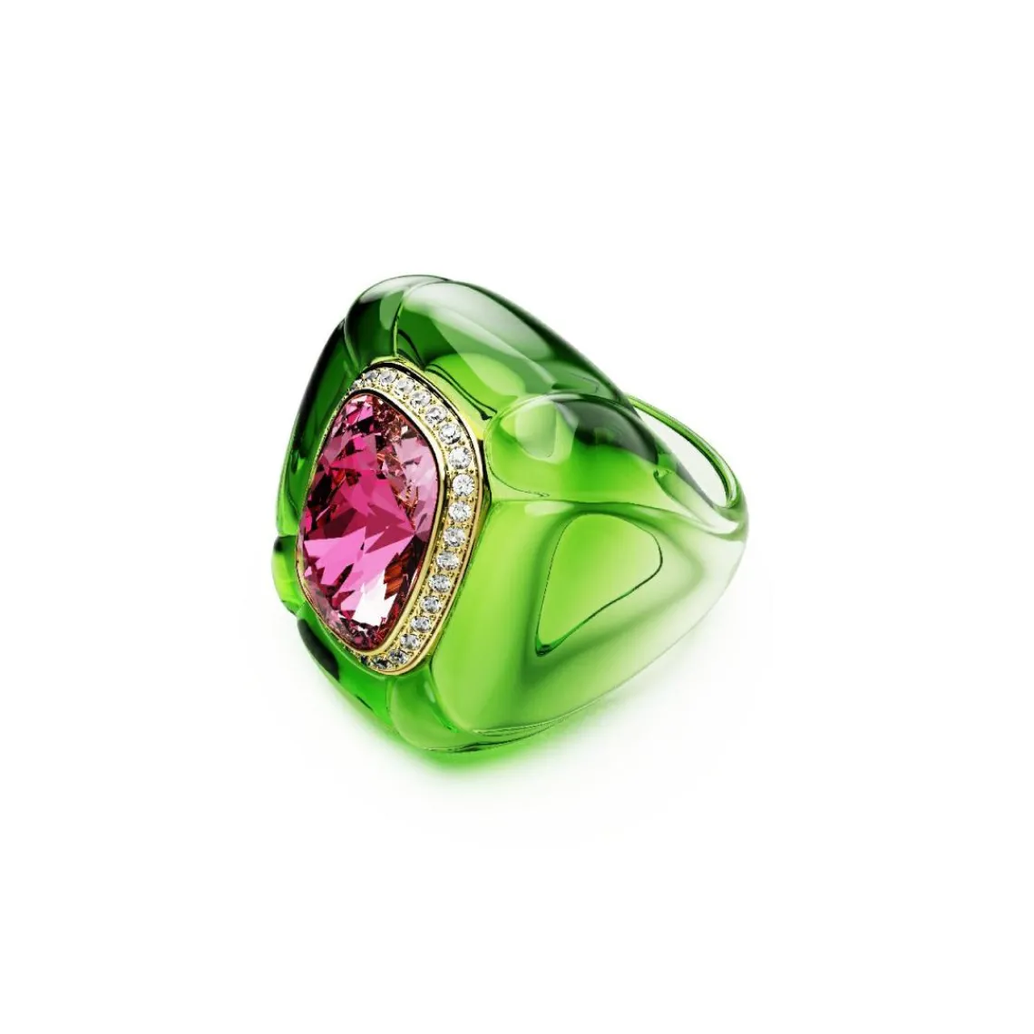 Swarovski Bijoux Bague Femme Swarovski Dulcis - 570996 Métal Rhodié Bleu | Femme Bague