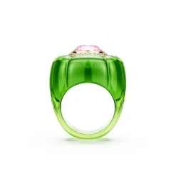 Swarovski Bijoux Bague Femme Swarovski Dulcis - 570996 Métal Rhodié Bleu | Femme Bague