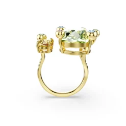 Swarovski Bijoux Bague Femme Swarovski Gema - 572168 Plaqué Or Multicolore | Femme Bague