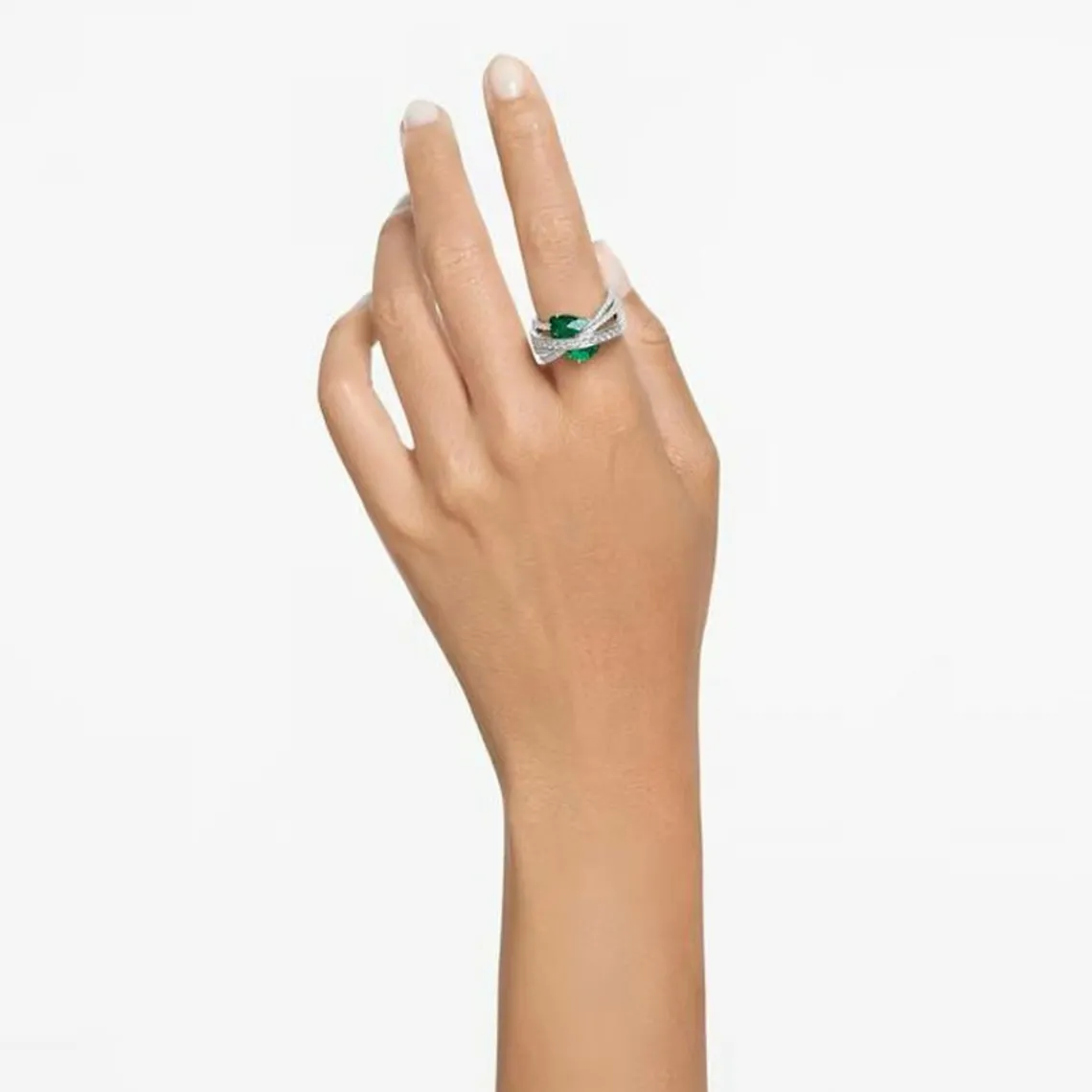 Swarovski Bijoux bague femme Swarovski Hyperbola 56669 - GRE/RHS | Femme Bague