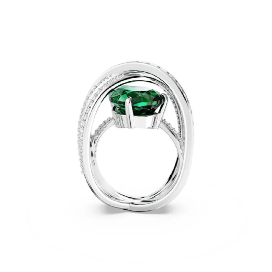 Swarovski Bijoux bague femme Swarovski Hyperbola 56669 - GRE/RHS | Femme Bague