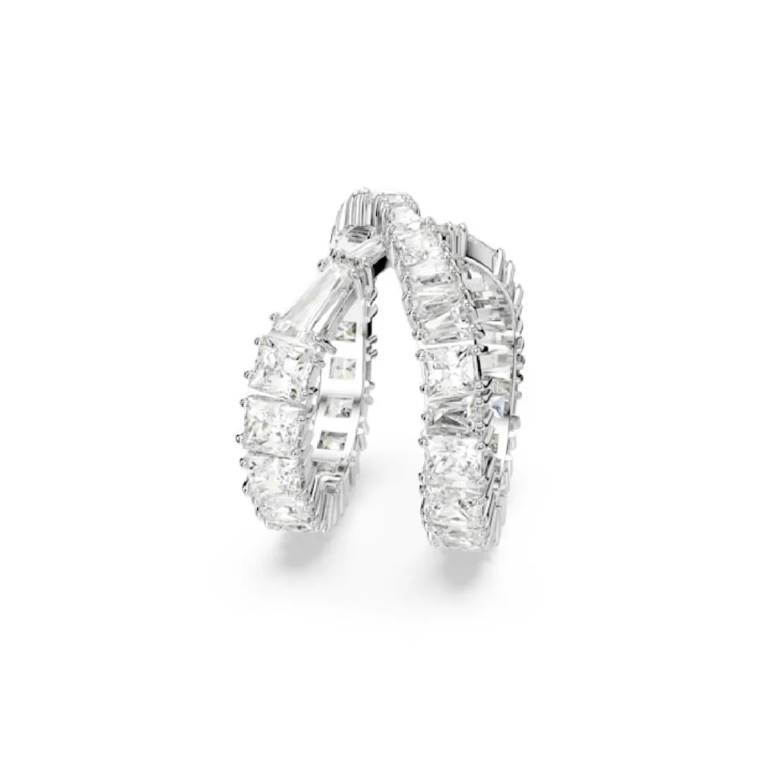 Swarovski Bijoux bague femme Swarovski Hyperbola - 5677631 blanc,argent | Femme Bague