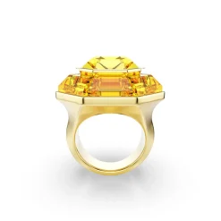 Swarovski Bijoux Bague Femme Swarovski Lucent - 572160 Plaqué Or Jaune | Femme Bague
