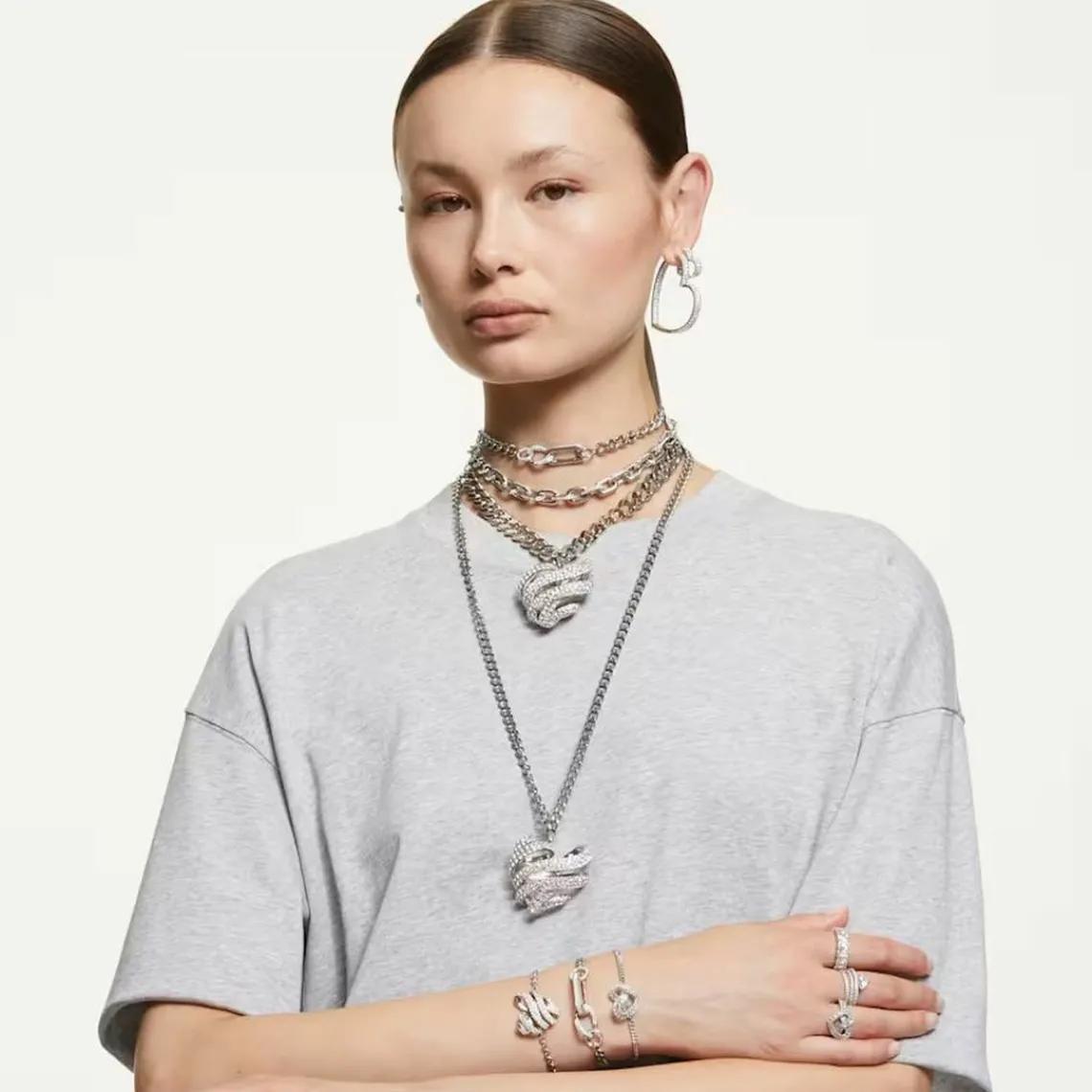 Swarovski Bijoux Bague femme Swarovski 5648290 - MATRIX | Femme Bague