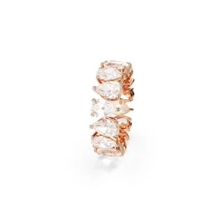 Swarovski Bijoux Bague Femme Swarovski Matrix - 569009 Plaqué Or Rose Argent | Femme Bague