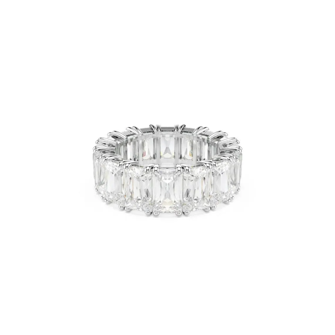 Swarovski Bijoux Bague Femme Swarovski Matrix - 570927 Métal Rhodié Argent | Femme Bague