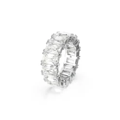 Swarovski Bijoux Bague Femme Swarovski Matrix - 570927 Métal Rhodié Argent | Femme Bague