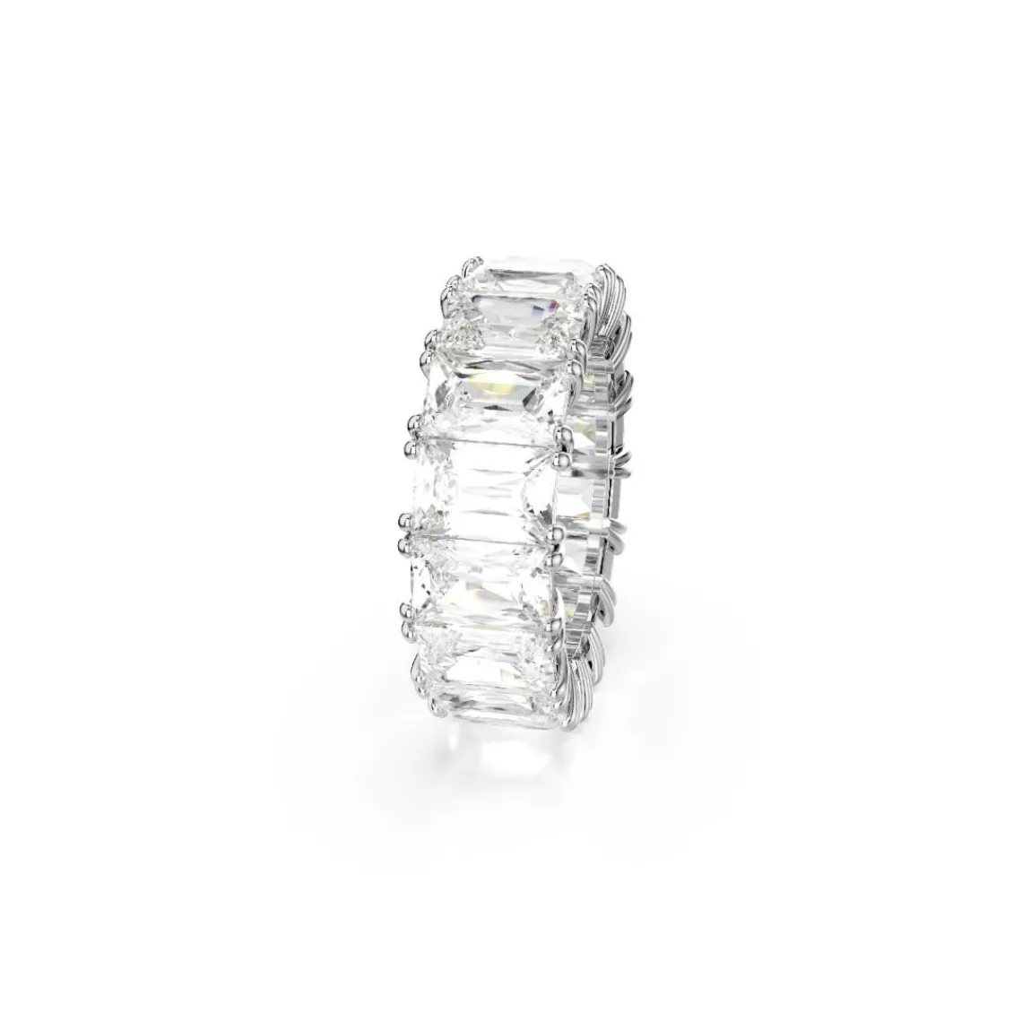 Swarovski Bijoux Bague Femme Swarovski Matrix - 570927 Métal Rhodié Argent | Femme Bague