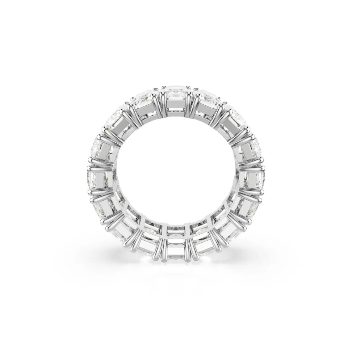 Swarovski Bijoux Bague Femme Swarovski Matrix - 570927 Métal Rhodié Argent | Femme Bague