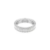 Swarovski Bijoux Bague Femme Swarovski Matrix - 571433 Métal Rhodié Argent | Femme Bague