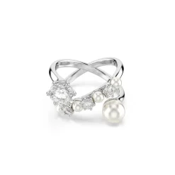 Swarovski Bijoux Bague Femme Swarovski Matrix - 571437 Métal Rhodié Argent | Femme Bague