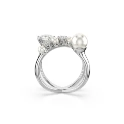 Swarovski Bijoux Bague Femme Swarovski Matrix - 571437 Métal Rhodié Argent | Femme Bague