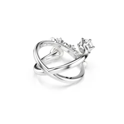 Swarovski Bijoux Bague Femme Swarovski Matrix - 571437 Métal Rhodié Argent | Femme Bague