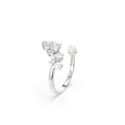 Swarovski Bijoux Bague Femme Swarovski Mesmera - 570559 Métal Rhodié Argent | Femme Bague