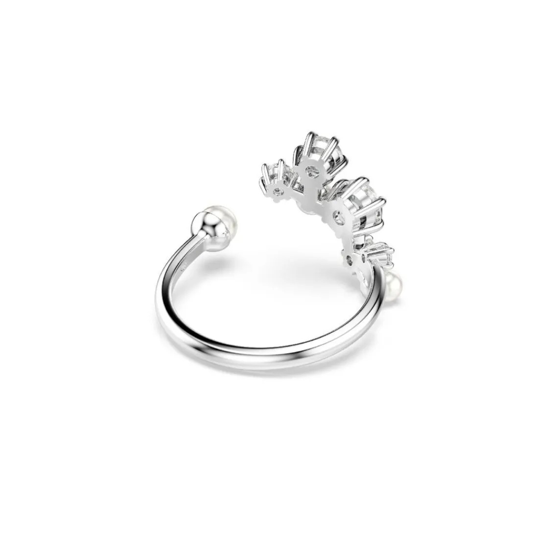 Swarovski Bijoux Bague Femme Swarovski Mesmera - 570559 Métal Rhodié Argent | Femme Bague