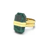 Swarovski Bijoux Bague Femme Swarovski - 5620713 Métal doré Vert | Femme Bague