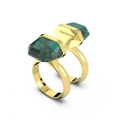 Swarovski Bijoux Bague Femme Swarovski - 5620713 Métal doré Vert | Femme Bague