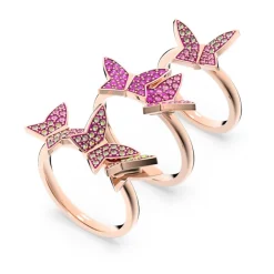 Swarovski Bijoux Bague Femme Swarovski - 5636414 Métal Doré rose | Femme Bague