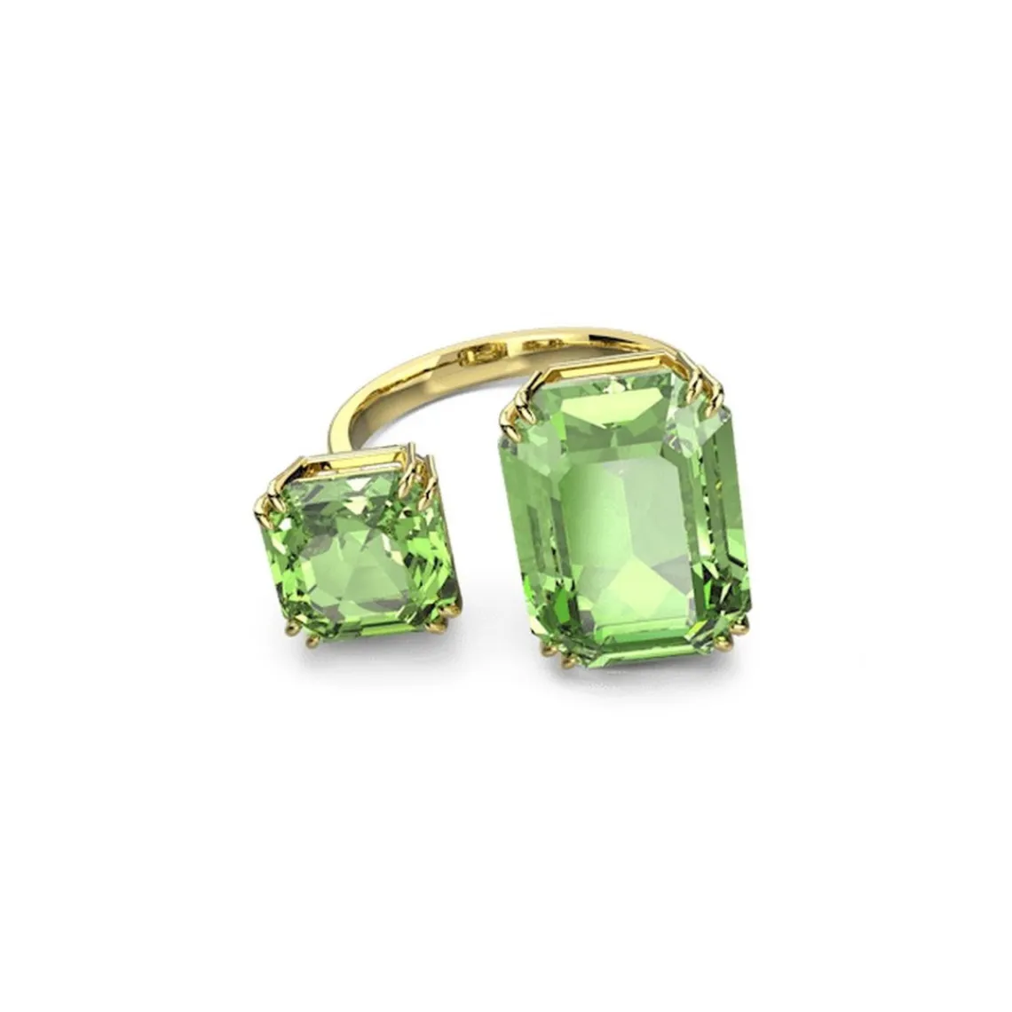 Swarovski Bijoux Bague Femme Swarovski - 5619628 Métal doré Vert | Femme Bague