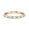 Swarovski Bijoux Bague Femme Swarovski - 5366571 Métal Doré rose | Femme Bague