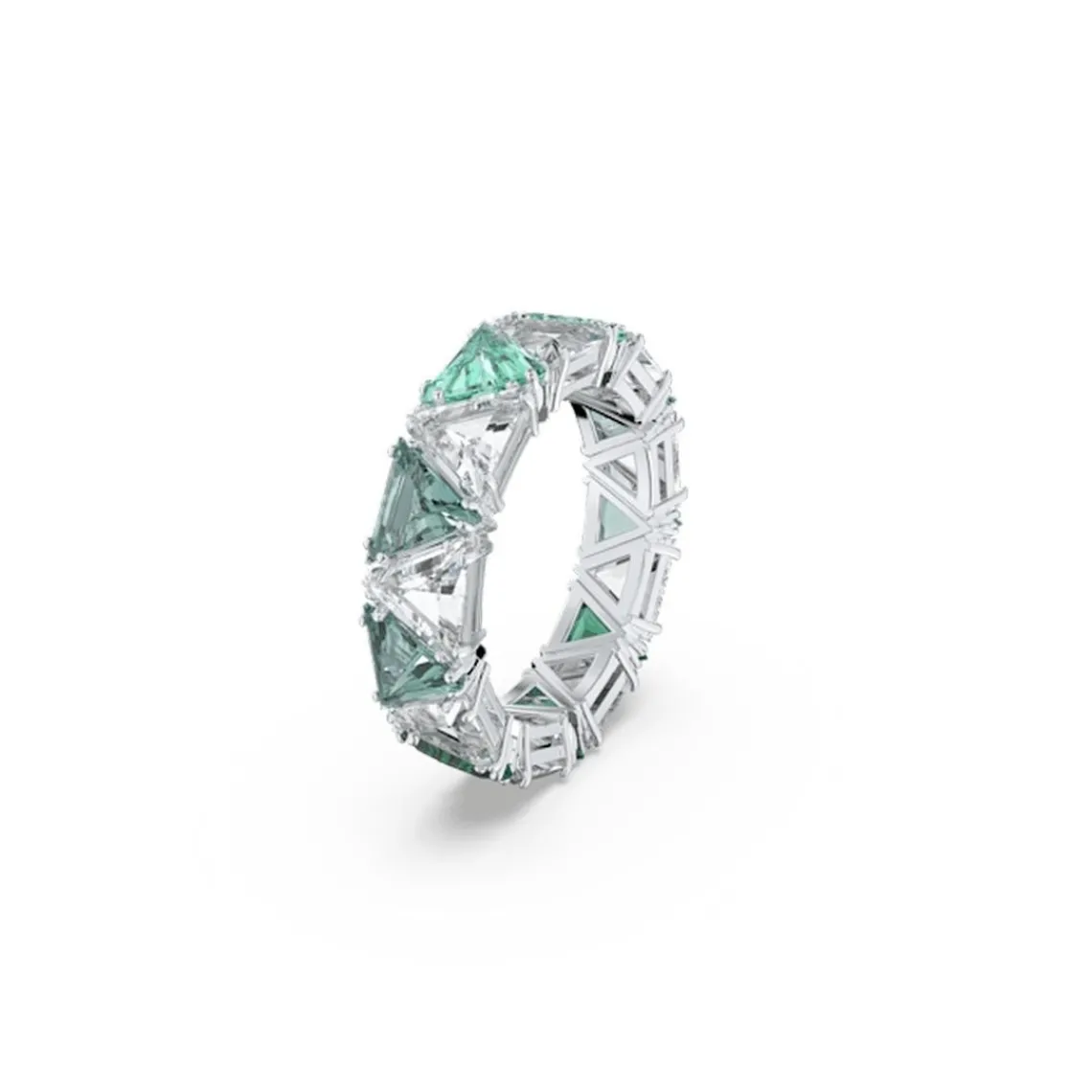 Swarovski Bijoux Bague Femme Swarovski - 5610734 Métal rhodié Vert | Femme Bague