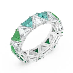 Swarovski Bijoux Bague Femme Swarovski - 5610734 Métal rhodié Vert | Femme Bague