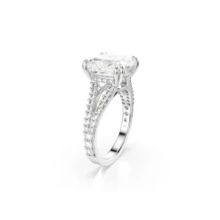 Swarovski Bijoux Bague Femme Swarovski Stilla - 570990 Métal Rhodié Argent | Femme Bague
