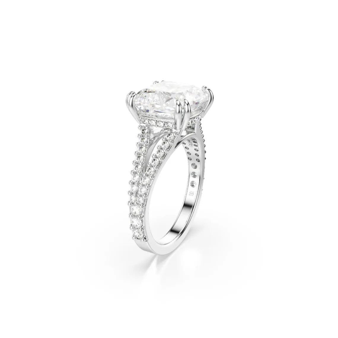 Swarovski Bijoux Bague Femme Swarovski Stilla - 570990 Métal Rhodié Argent | Femme Bague