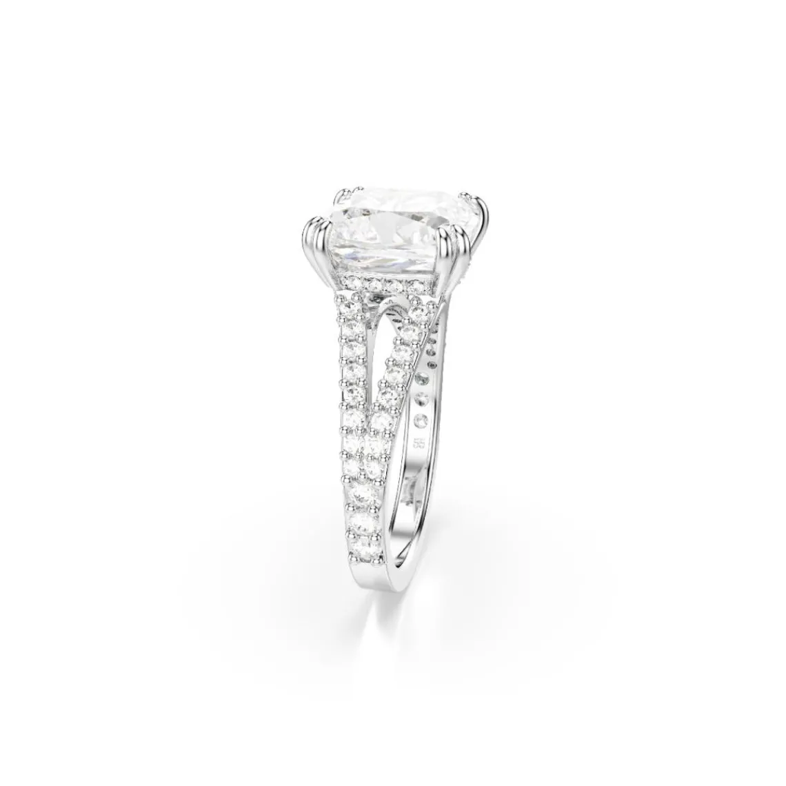 Swarovski Bijoux Bague Femme Swarovski Stilla - 570990 Métal Rhodié Argent | Femme Bague