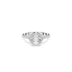 Swarovski Bijoux Bague Femme Swarovski Una - 571792 Métal Rhodié Argent | Femme Bague